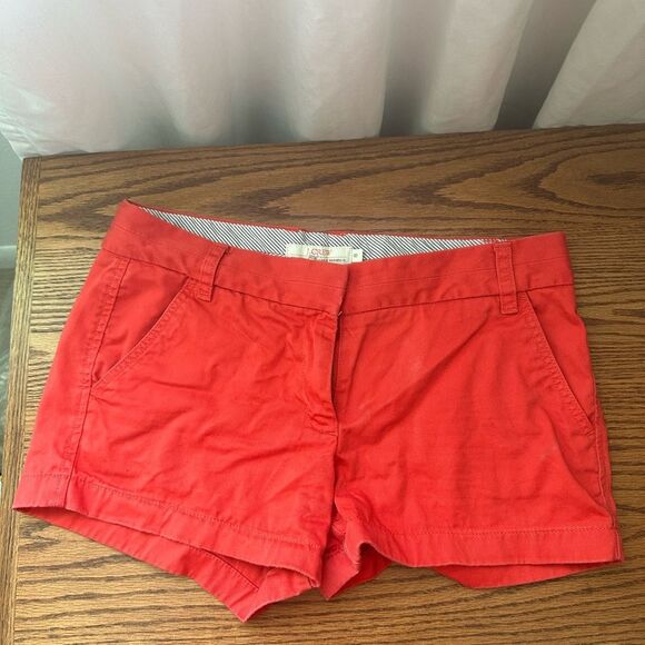 Orange J.Crew chino shorts - Picture 5 of 7